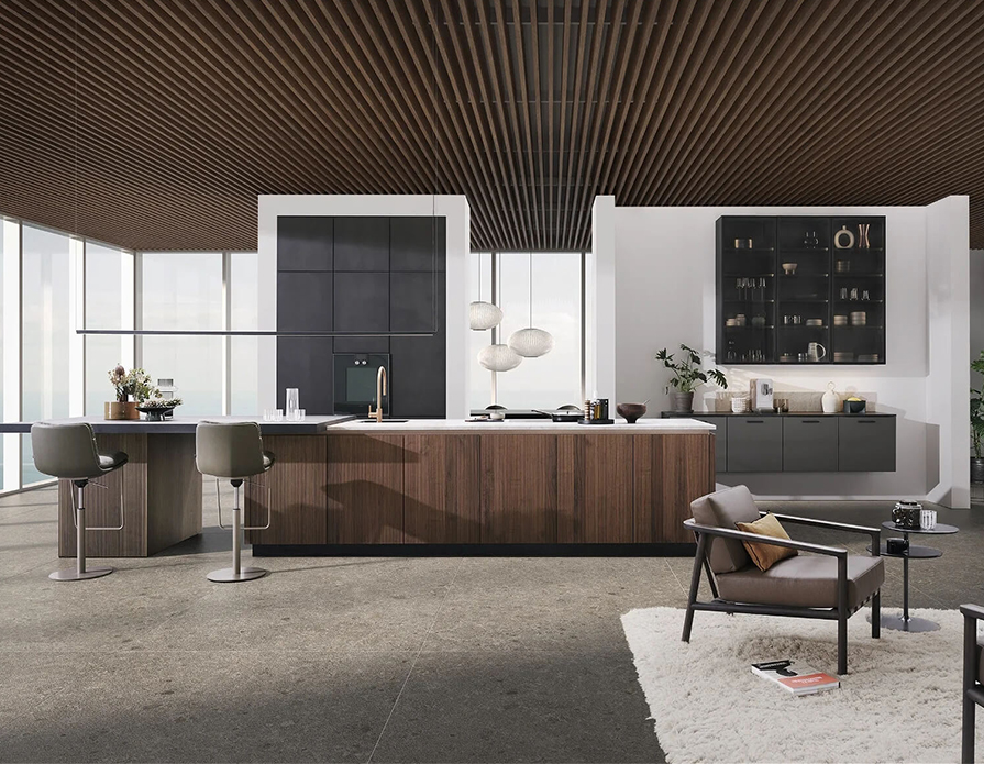 Modern Waterproof Kitchen Island Furniture