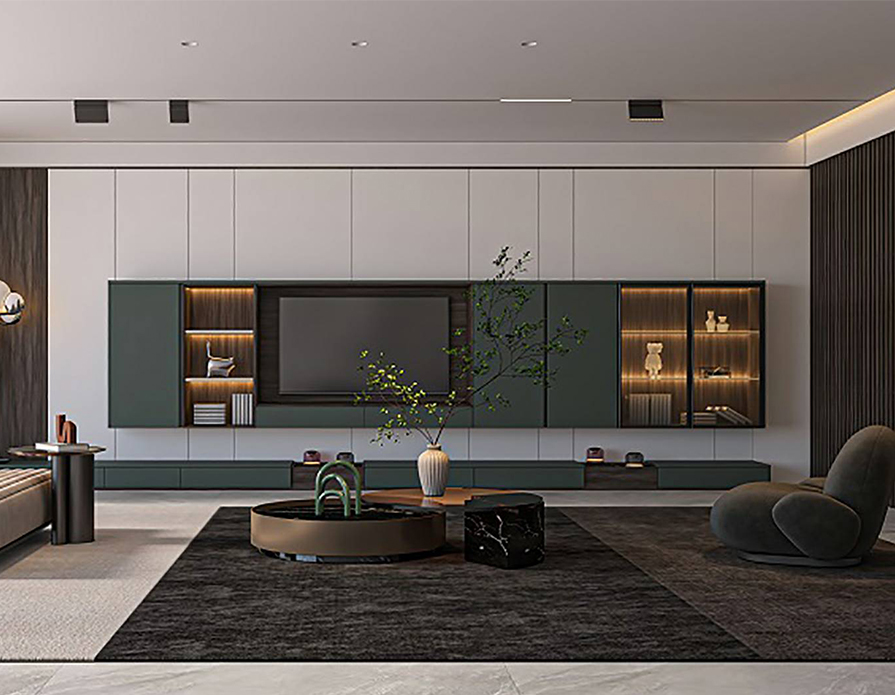 Luxury Coffee Table and TV Stand Modern Nordic Design