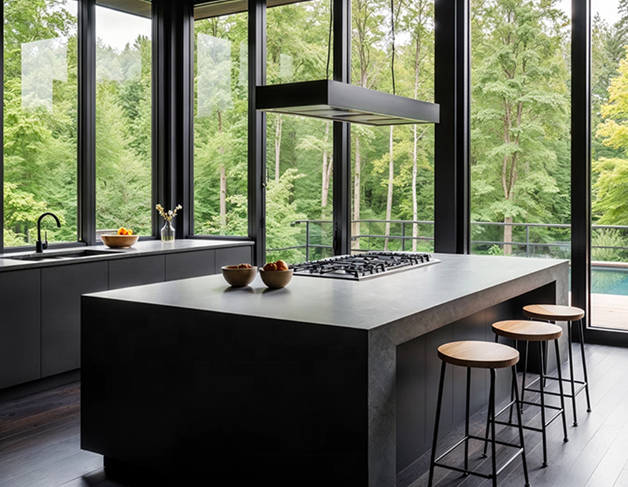 Energy Efficient Hurricane Impact Aluminum Glass Windows