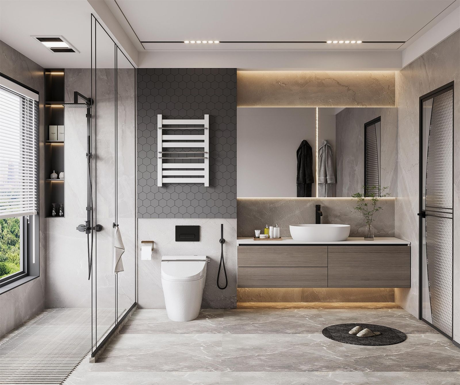 bathroom mirror cabinets: Full-Spec Wiring and Power Supply Guidelines for Invisible Smart Backlit Models