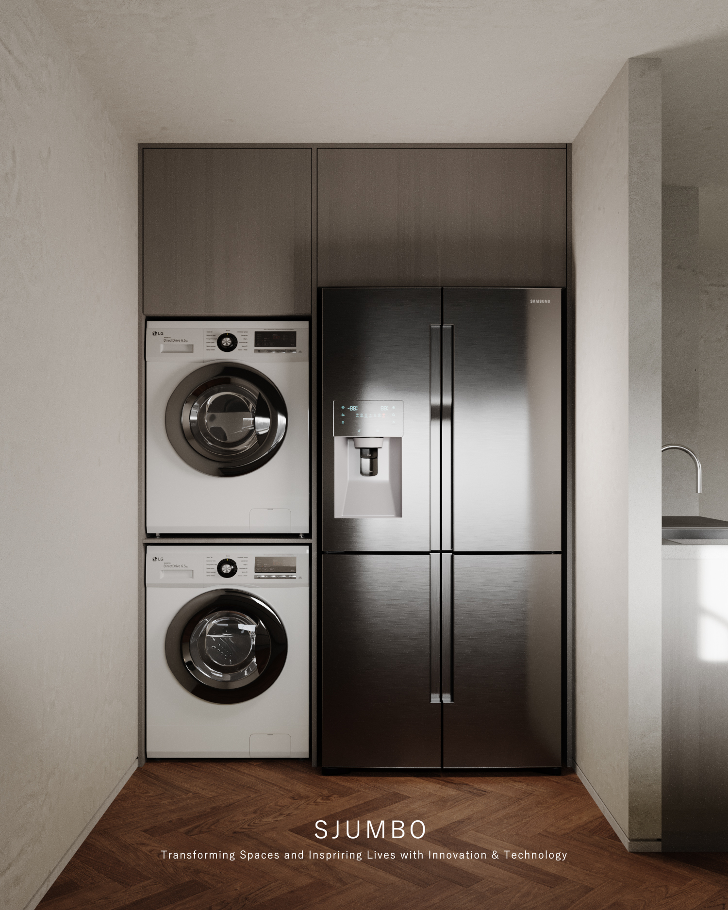 Custom Cabinet Duct Design Solution to Solve Frequent Shutdown of Built-in Refrigerator