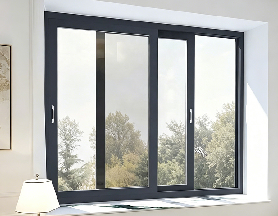 Heavy-Duty Thermal Break Aluminum Sliding Window
