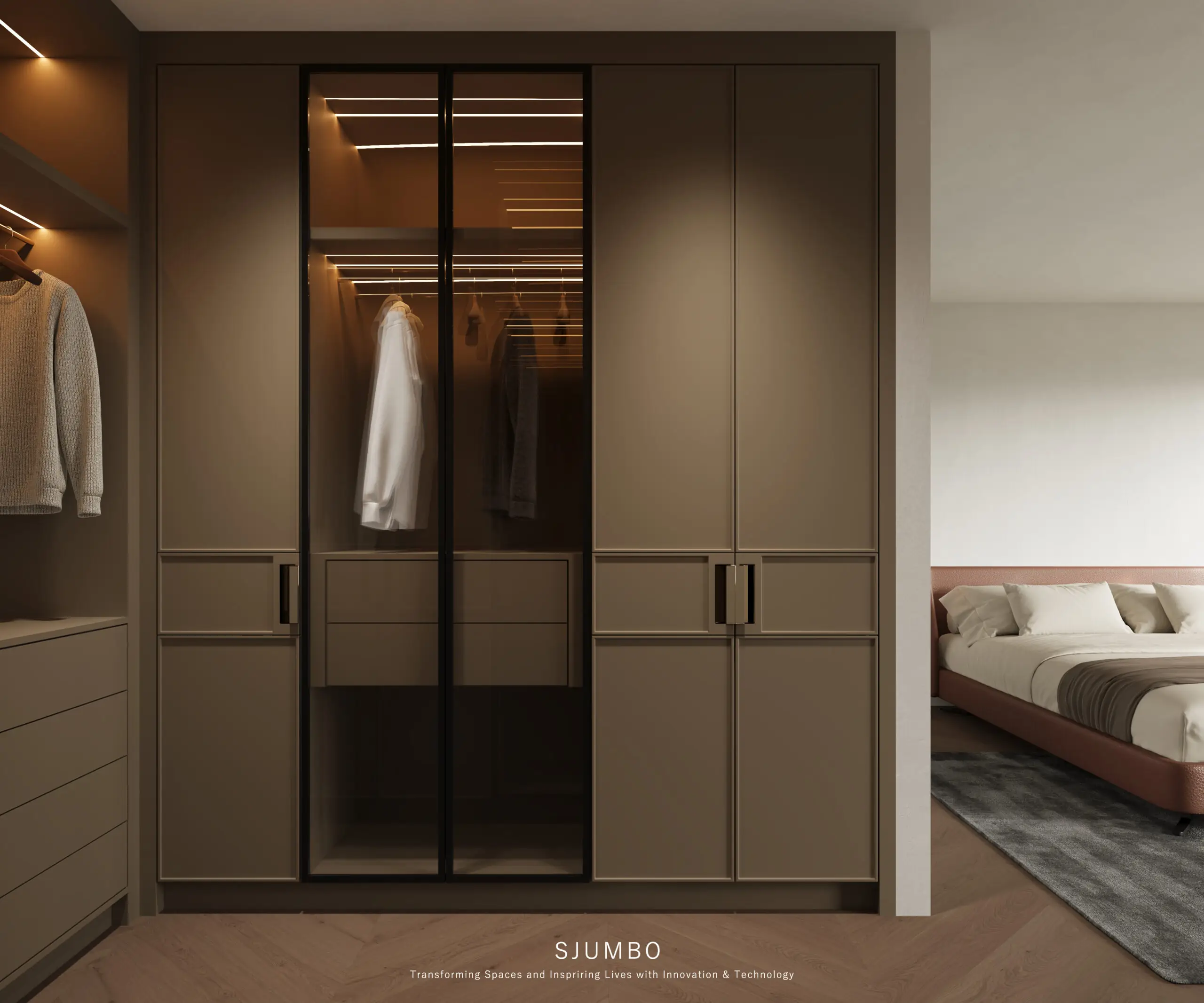 Melbourne Wardrobe Door Warping: How SJUMBO Mastered 2.8m Floor to Ceiling Joinery?