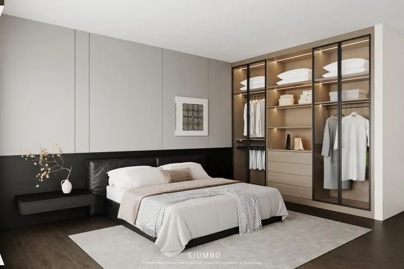 Aluminum Narrow-Frame Glass vs. Solid Wood Wardrobes: The Complete Moisture-Proof Guide for High-End Custom Closet Frames in Tropical Climates